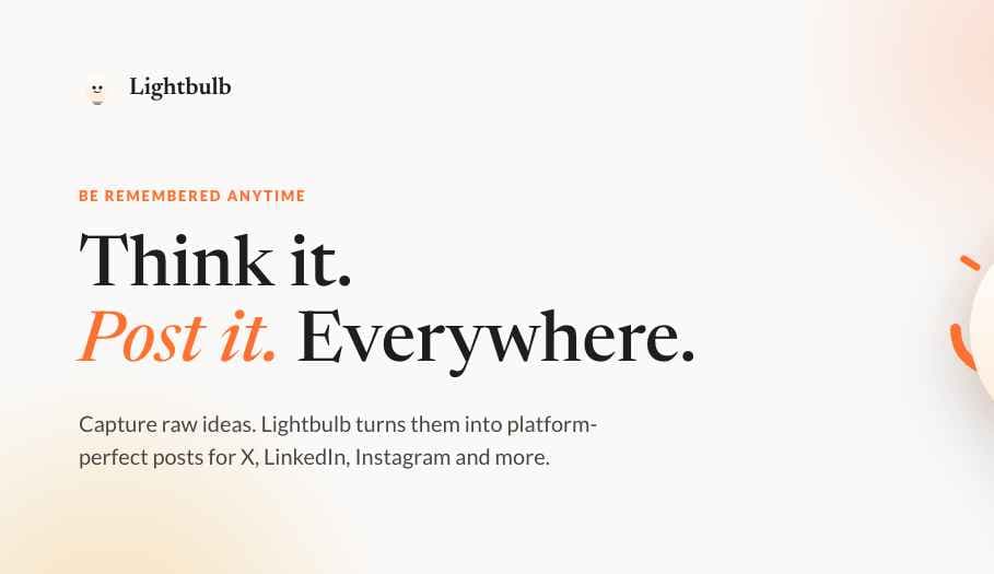 Lightbulb AI App